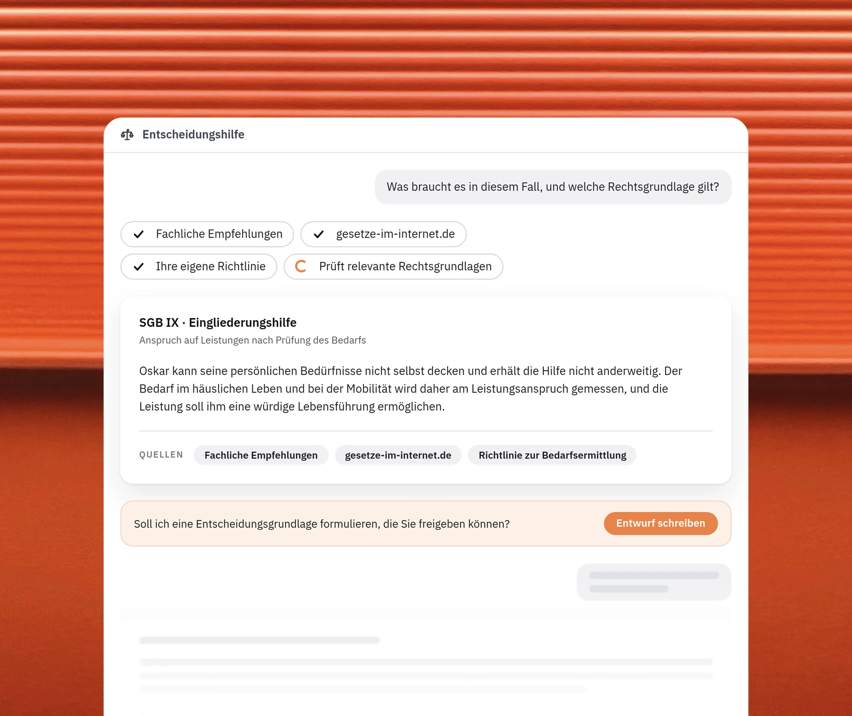 entscheidungshilfe
